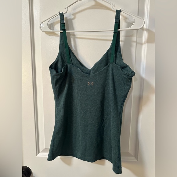 Under Armour tank top - dark green - size large - Picture 2 of 2